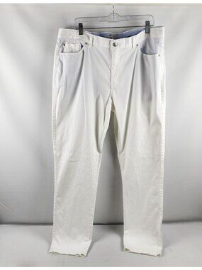 Peter Millar Pants Mens 40 Off White Crown Ultimate Sateen Sport Pant (40x33)